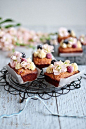 Financiers Raspberry Coconut @ Not Quite Nigella