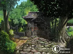 游戏美术资源 动漫場景系大全 人物场景设定原画集