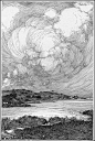 流畅的钢笔线条 | Franklin Booth ​​​​