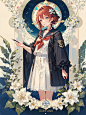 026卷 | 图鉴系列 假如魔法学院有制服