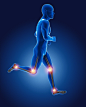 3D running medical man