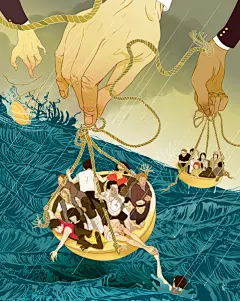 国际顶尖商业插画师马科斯·金作品欣赏