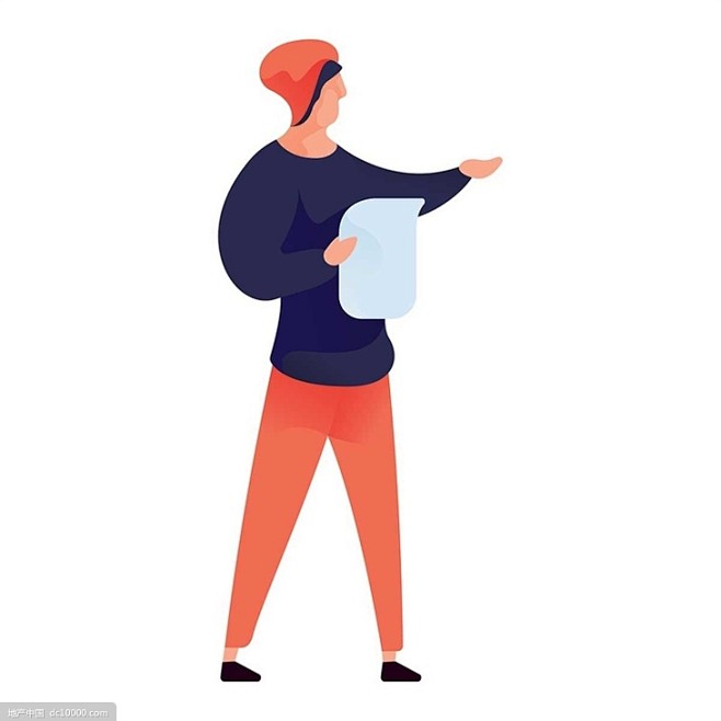 UI人物办公商务生活插图插画AI矢量设计...