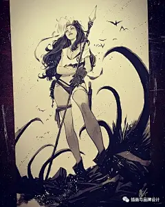 手绘丨超震撼！漫威编外漫画师的宝藏手稿！ : 60万插画师共同关注→插画与品牌设计