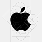 Golden Ratio Apple Logo - AD518.com - 最设计