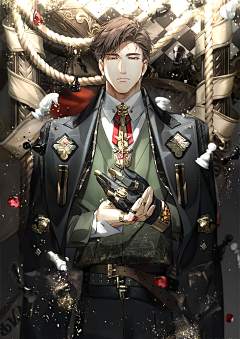 画画的T老师采集到J-角色插画