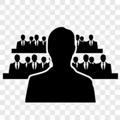 男人和人群剪影图片效果元素PNG图片➤来自 PNG搜索网 pngss.com 免费免扣png素材下载！