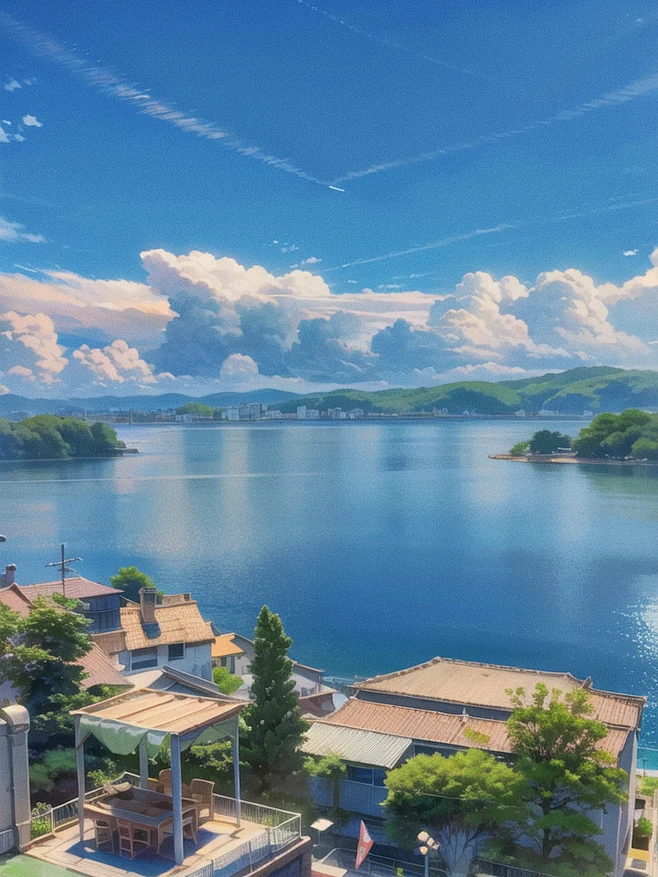 当新海诚路过大理洱海