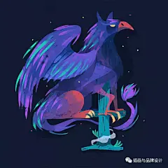插画丨她的画色彩用的超赞，梦幻的色调，才是我的菜