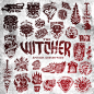 The Witcher Emblem Collection : The Witcher Emblem Collection its a graphic set of handmade images and concepts derived from the Gorgeous Amazing Game, Witcher 3 The Wild Hunt. through my own visión and experience with the game.   a tribute to this master