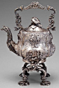 French Sterling hot water kettle  c. 1819-1838  by Odiot