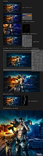PS合成超酷战争场景海报 飞特网 PS图片合成教程