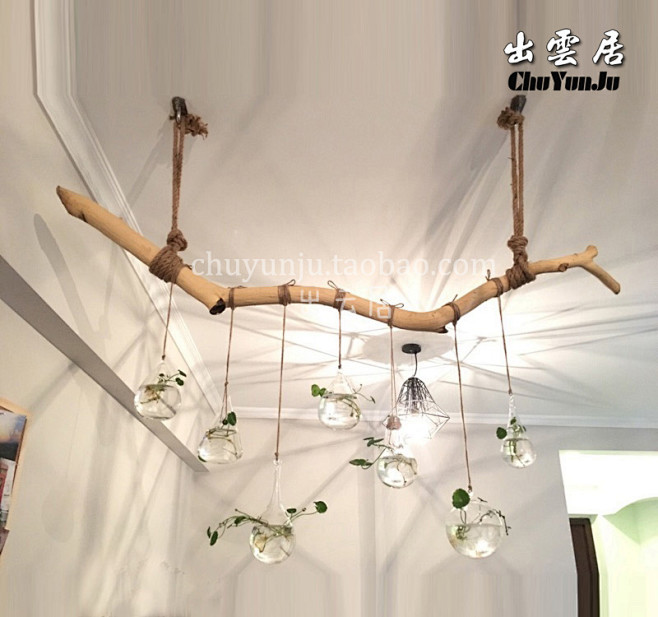 干树枝树干 装饰树枝枯枝枯木干枝艺术道具 天然原色本色去皮树枝-淘宝网