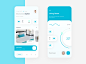 Smart Home App white clean ui photo illustration interactive design ux trends ui trends creative design smarthome app application clean ui light minimal uiuxdesign uiux uidesign ios app smart home app design