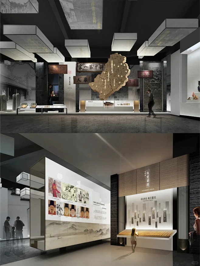博物馆展陈/艺术空间·展厅设计 | 项目分享-花瓣网