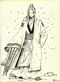 【秦时明月.良颜】四季-蓑羽_咸_手绘,秦时明月_涂鸦王国插画