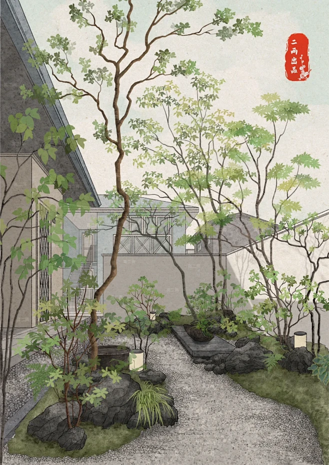 现代杂木风庭院｜超实用的植物设计施工详解 - 小红书-花瓣网