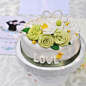 心情甜品 北京婚礼蛋糕甜品台定制 婚礼蛋糕 天鹅蛋糕-淘宝网