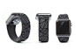 Polygon wrist band for Apple Watch : THE FLEX BANDS FOR APPLE WATCH SHOWCASE THE NEW PROPERTIES OF ONE OF THE BASIC MATERIALS PRODUCED BY 3DSYSTEMS - LASER SINTERED NYLON (SLS). THANKS TO THE INNER STRUCTURES THE BANDS BECAME EXTREMELY FLEXIBLE, ALLOWING 