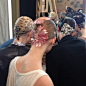 Painted hair at Alexis Mabille Couture Fall 2013 by...