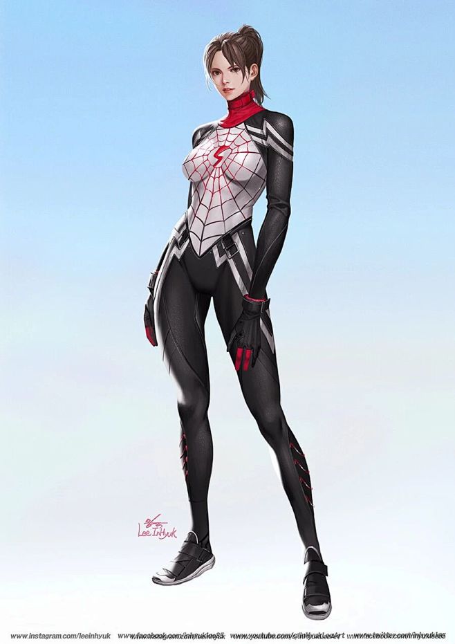 欧美角色/科幻角色/CG概念设计 韩国画...