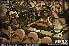 图集：非常Q的二战漫画：他们把日军占领中国首都画成这样，求精！_国际观察_天涯论坛