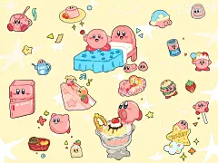 三丽鸥可爱插画ipad壁纸  cr.麻袋小熊猫Ritalia