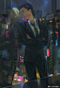 给泽哥画的立华铁，，我下辈子再画如龙。。 ​​​​