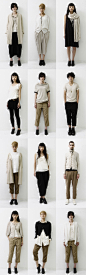 #lookbook# suzuki takayuki鈴木隆行，2012春夏，层次与柔和相结合