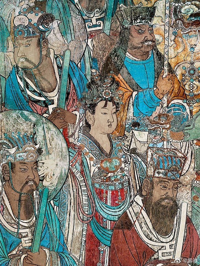 黑敀的微博_微博 明日去山西省博看永乐宫...
