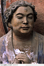 大足石刻·双手相扣的佛祖