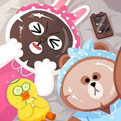ㄱ采集到Line friends