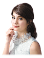 PNG素材 免抠图 外国女模特素材 美容 护肤 化妆品素材@两秒视觉