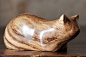 极简风格的小动物木雕 | 来自法国艺术家Perry Lancaster #候鸟陶推荐#