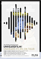 "Design Fodder (Unheard Film …" on Designspiration : Design Fodder (Unheard Film Festival posters by 178 Aardige...)