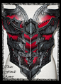 Chaos female armor torso front view by ~Deakath on deviantART