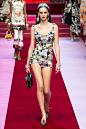 Dolce & Gabbana Spring 2018 Ready-to-Wear  Fashion Show : See the complete Dolce & Gabbana Spring 2018 Ready-to-Wear  collection.