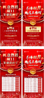 房地产政策红金双十一特价房海报-源文件