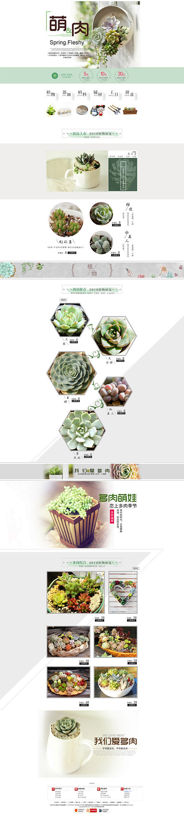 多肉植物盆裁盆景绿色小清新装饰品手办可爱...