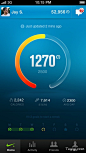 Nike+ FuelBand app