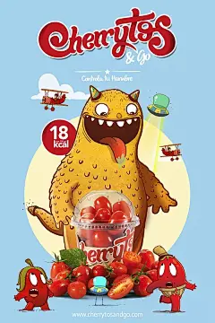 Oscar Llorens笔下一组生动可爱的怪物插画作品