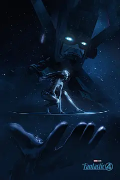 《神奇四侠 》饭制海报，原作者BossLogic。