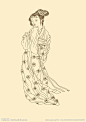 侍女线描源文件