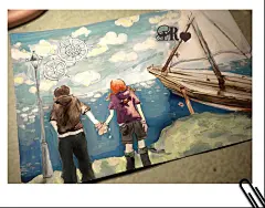 zero104  的插画 命运之轮