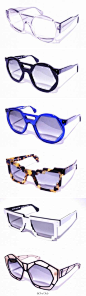 #潮品#┃超现实设计品牌 Dzmitry Samal，糅合超现实视点与复古风格的抢眼造型， 品牌眼镜坚持在法国设计及生产，倍受潮人红星推崇。