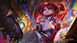 Pool Party 2018 splash art, Bo Chen : We made some adjustments after PBE. Thanks to Josh for all the support and understanding. Thanks to the team. Thanks to Alex for GP's face, Pan for Caitlyn's face,  Jess and pan and everyone on Zoe's face. I Learn mor