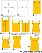 做自己的搭配师，几款折纸小衣服 (3)