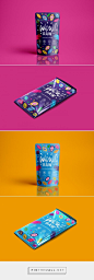 Wow raw chocolate by Vivien Morokhina. Source: Behance. Pin curated by #SFields99 #packaging #design #inspiration #ideas #innovation #branding #product #chocolate