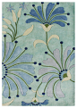 Nile Blue and Aqua Transitional rug, Nile Blue, Turquoise, Aqua, Dark Blue transitional-area-rugs