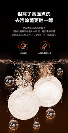 黑油油的罗汉松采集到烹饪 | 清洗 详情页